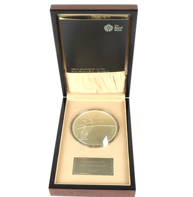 Lot 850 - THE ROYAL MINT; 'The Outbreak 2014 UK Silver...