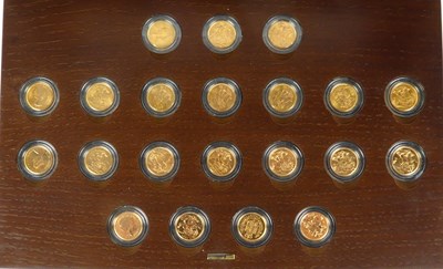 Lot 809 - THE ROYAL MINT; 'The Royal Sovereign...