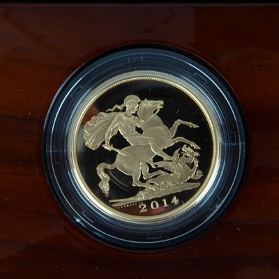 Lot 824 - THE ROYAL MINT; 'The 2014 Sovereign Collection...