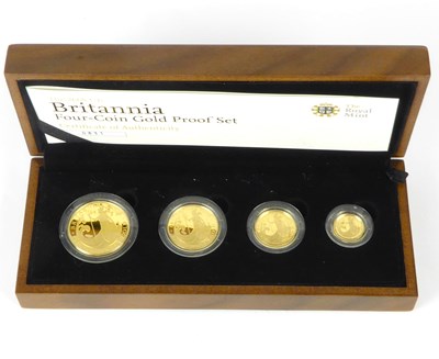 Lot 821 - THE ROYAL MINT; 'The 2008 UK Britannia...