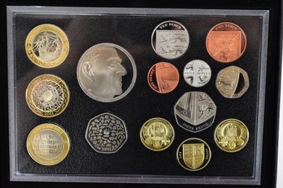 Lot 965 - THE ROYAL MINT; 'The 2011 Proof Coin Set',...