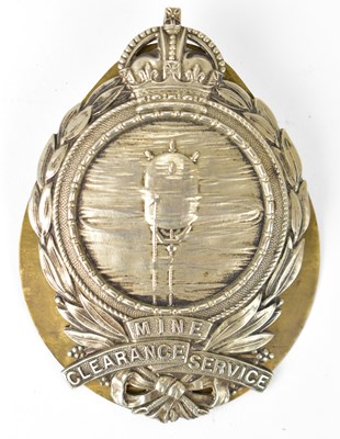 Lot 547 - A Mine Clearance Service cuff badge, 8.5 x...