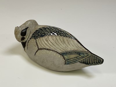 Lot 186 - JANET HAMER; a studio pottery duck.