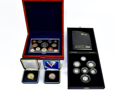 Lot 45 - ROYAL MINT; a cased executive proof set, 2007,...