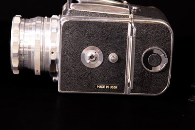 Lot 53 - ZENITH; an 80 camera with accessories and...