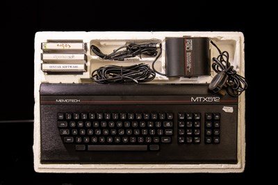 Lot 60 - MEMOTECH; an MTX 512 computer with a selection...