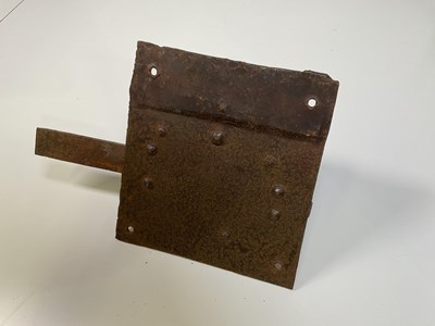 Lot 17 - Collection of corkscrews, an iron lock and key...