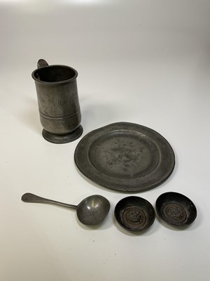 Lot 17 - Collection of corkscrews, an iron lock and key...