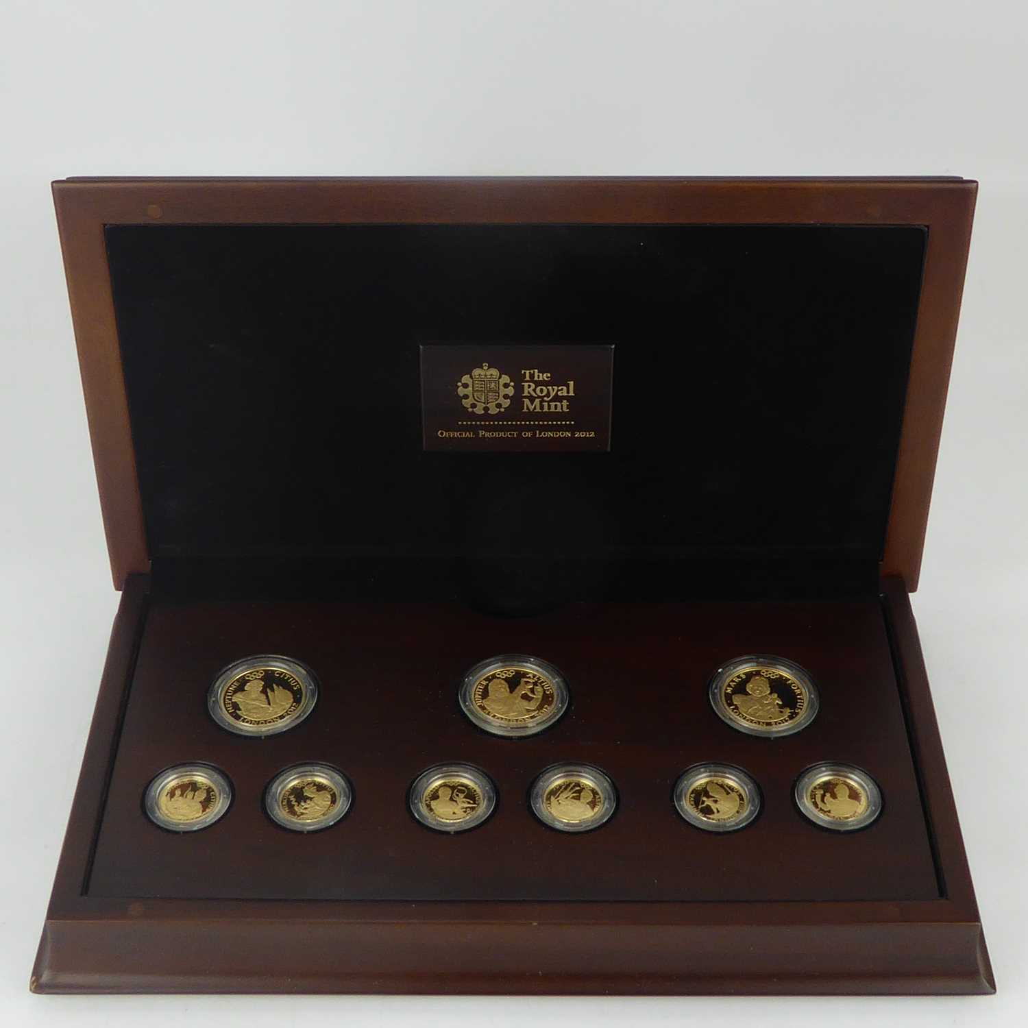 Lot 811 - ROYAL MINT; 'The Gold Series', three sets,...