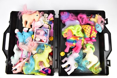 Lot 373 - HASBRO; thirteen My Little Pony figures in two...