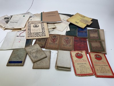 Lot 249 - A quantity of Ordnance Survey maps and other...