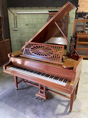 Lot 89 - A C Bechstein baby grand piano, length 180cm,...