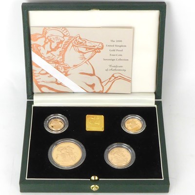 Lot 819 - ROYAL MINT; 'The 2000 United Kingdom Gold...