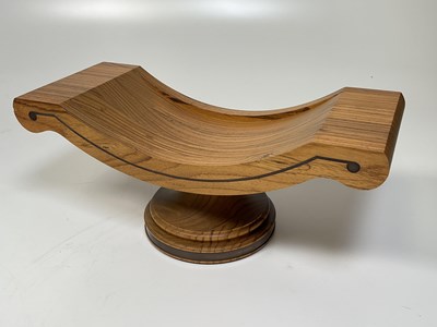 Lot 3 - DAVID LINLEY; a contemporary zebrawood and...