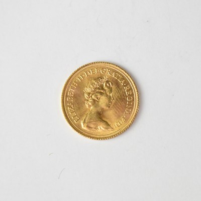 Lot 880 - An Elizabeth II sovereign 1979, George and...