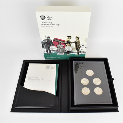 Lot 908 - ROYAL MINT; 'Celebrating 50 Years of the 50p:...