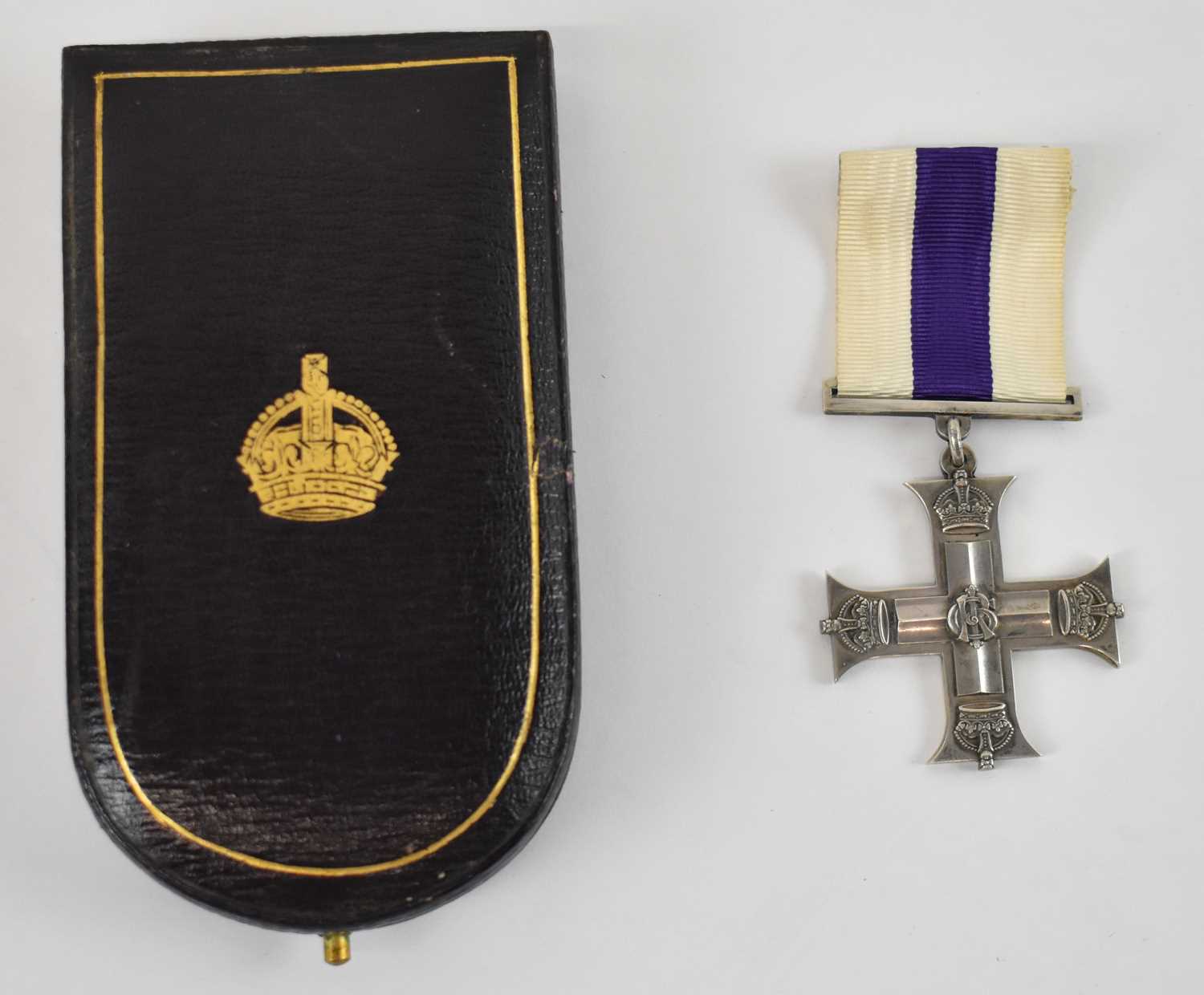 Lot 401 - An unnamed British Military Cross in case of...