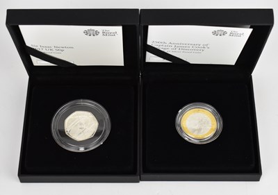 Lot 928 - ROYAL MINT; two boxed 'Treasures for Life'...