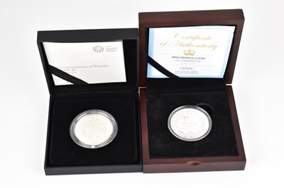 Lot 962 - ROYAL MINT; 'Four Generations of Royalty 2018...