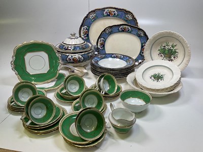 Lot 162 - BALMORAL CHINA; a part tea set for Waring and...