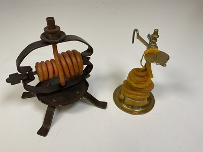 Lot 14 - Two Georgian wax jacks