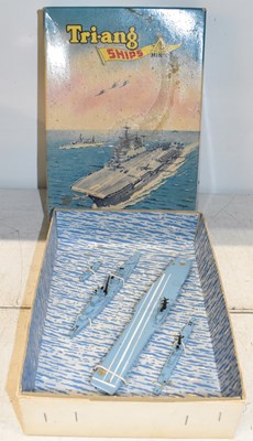 Lot 332 - TRI-ANG SHIPS, MINIC; a boxed Royal Navy...