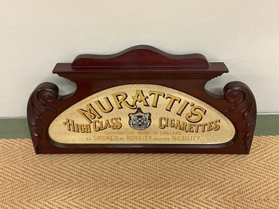 Lot 19 - MURATTI'S HIGH CLASS CIGARETTES; an Edwardian...