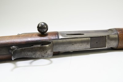 Lot 556 - VETTERLI; a Swiss 10.4X42R three-band...