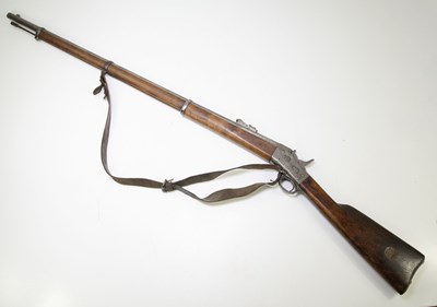 Lot 566 - A Springfield 1871 pattern rolling block...