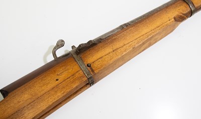 Lot 567 - An Indian matchlock musket from the Jaipur...