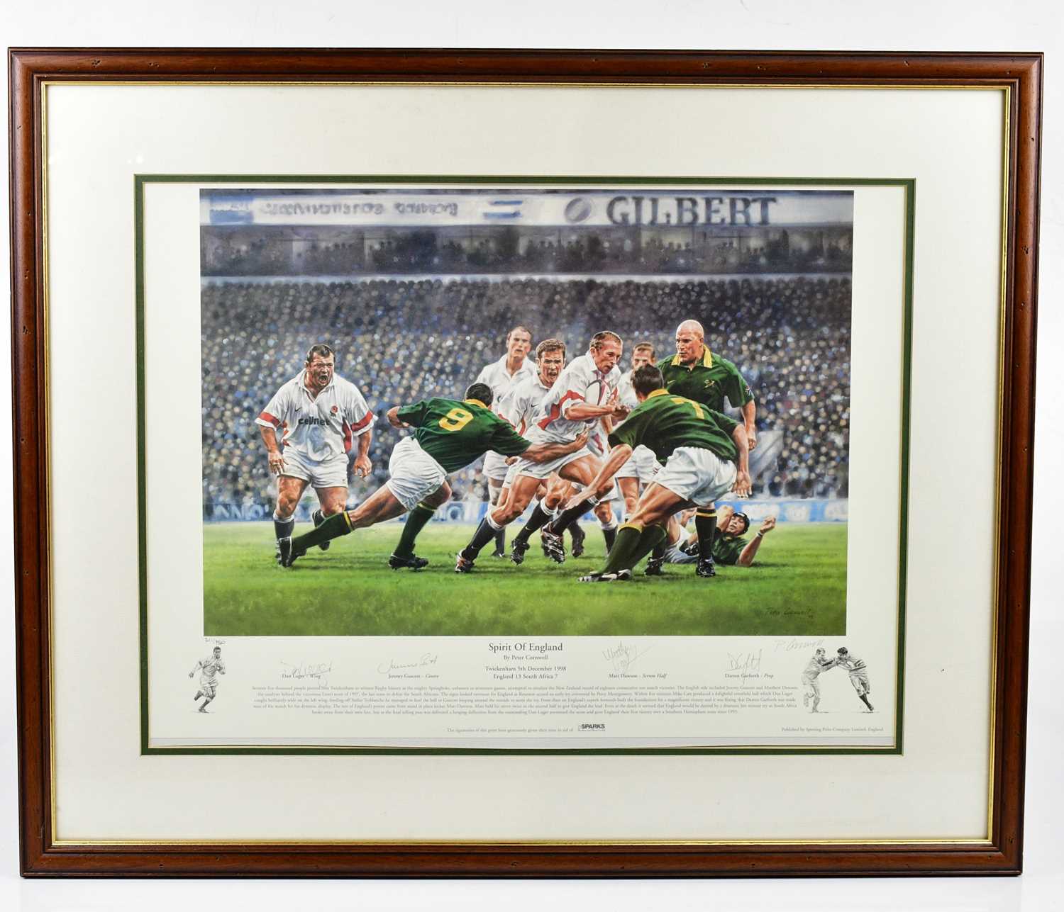 Lot 1216 - PETER CORNWELL; a pencil signed limited...