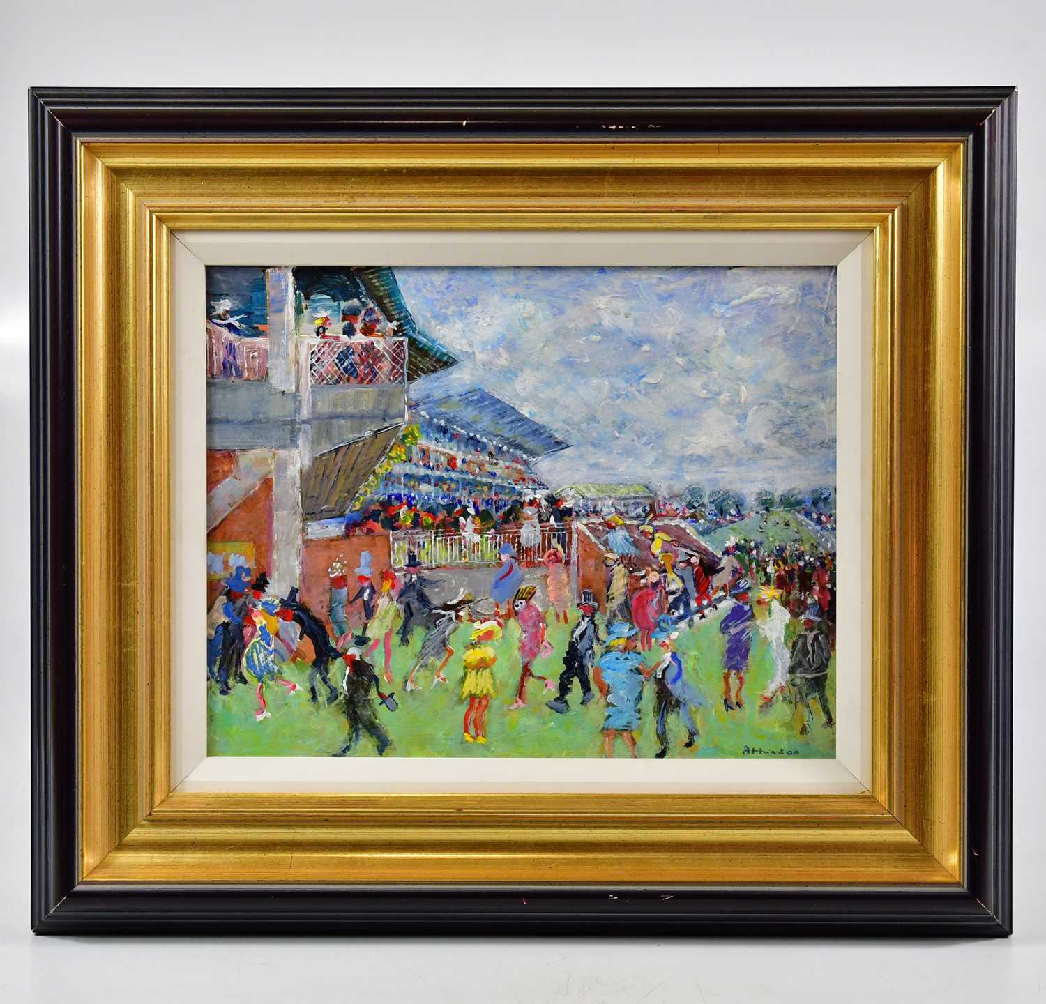 Lot 261 - SUE ATKINSON (1949-2021); oil on board, 'A Day...
