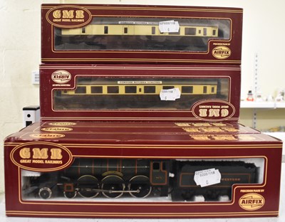 Lot 340 - AIRFIX; a GMR boxed castle class OO scale...