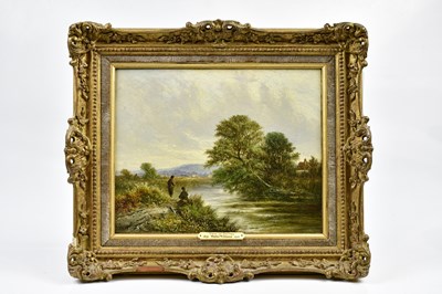 Lot 366 - WALTER WILLIAMS (1836-1906); a pair of oils on...