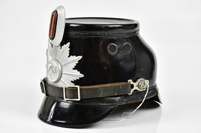 Lot 419 - A German Police shako with Westphalia badge.