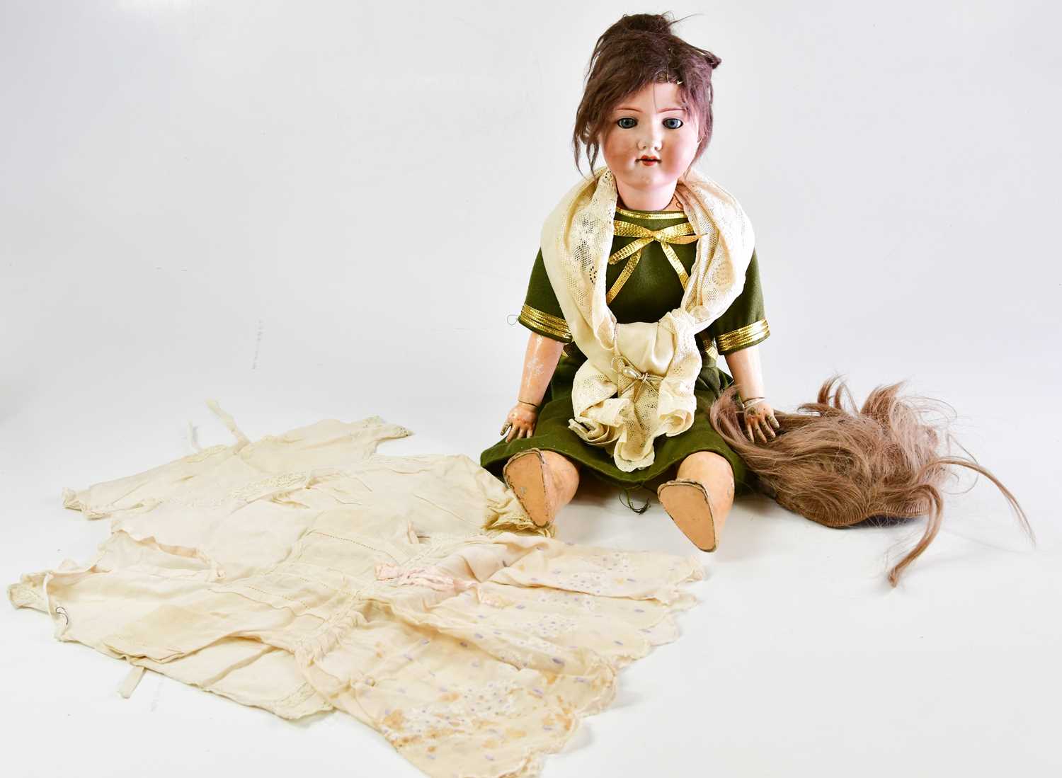 Lot 1096 - ARMAND MARSEILLES; a German bisque headed doll...