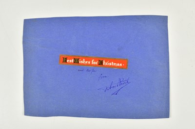 Lot 73 - TIBOR REICH; linocut, signed lower right, 23 x 16cm, unframed.