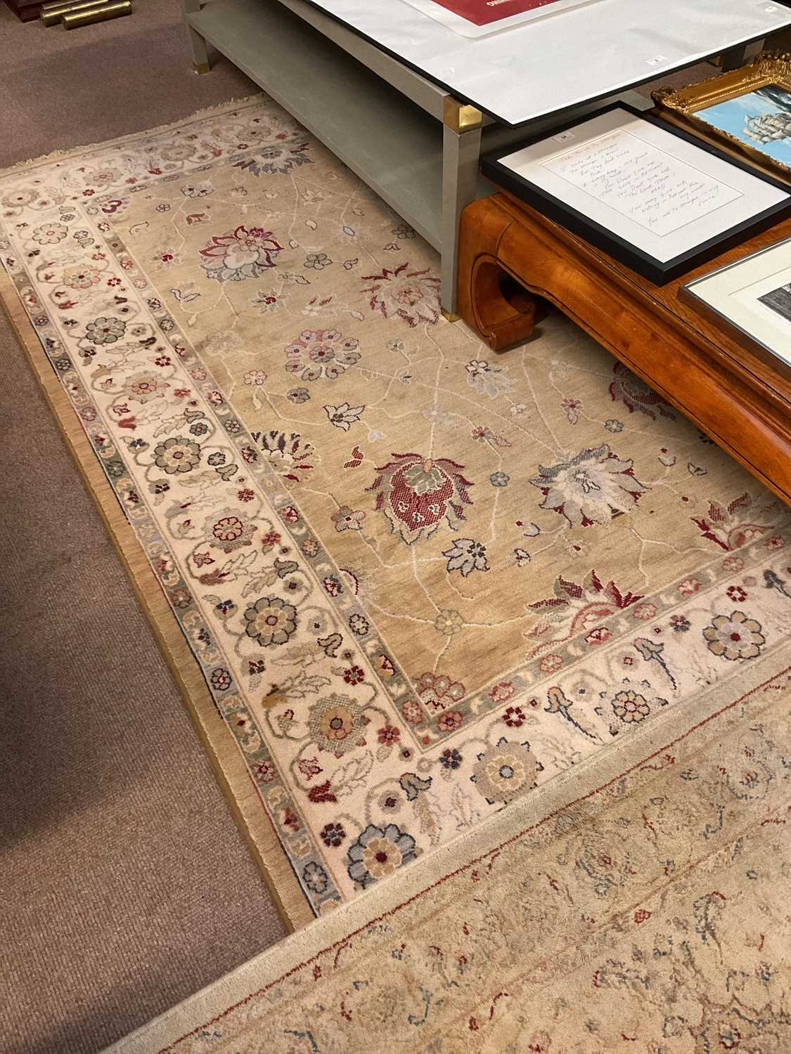 Lot 2328 - Two contemporary rugs, each decorated with