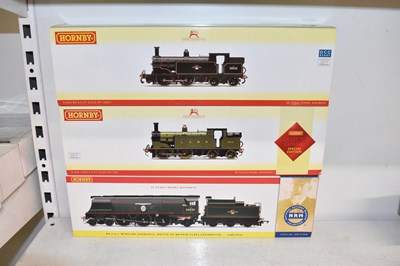 Lot 322 - HORNBY; three boxed locomotives including...