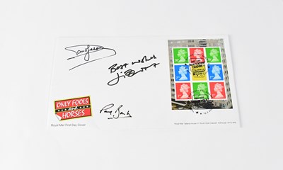 Lot 137 - ONLY FOOLS AND HORSES: a first day cover...