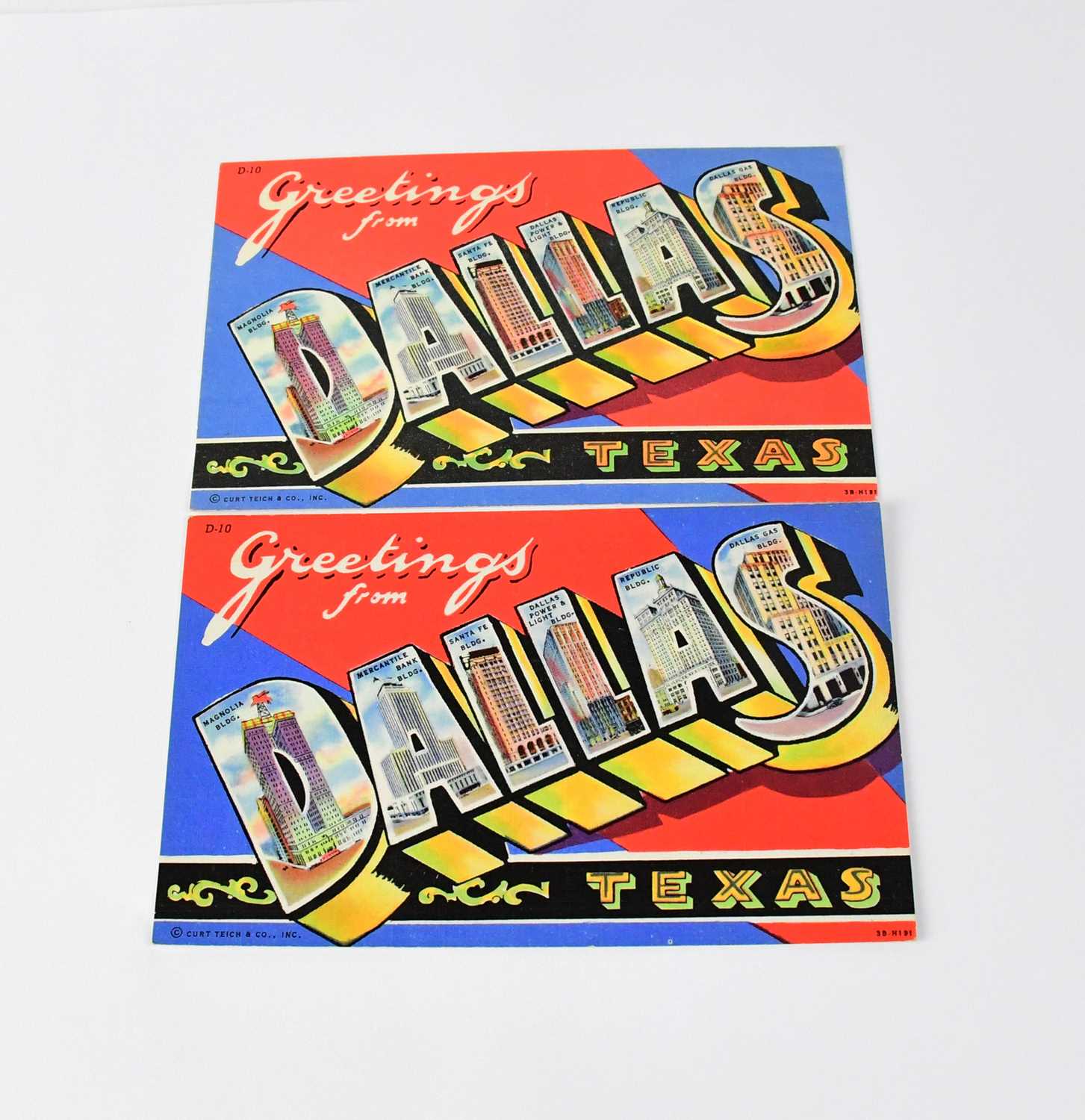 Lot 360 - AMERICAN POLITICS; two postcards bearing...