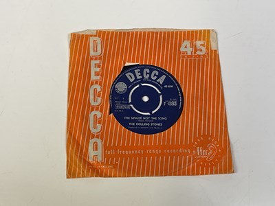 Lot 2112 - THE ROLLING STONES; a 45 RPM 'Get Off of my...