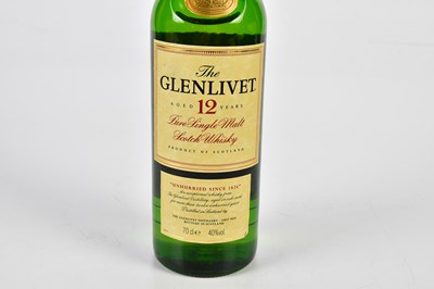 Lot 4065 - WHISKY; a single bottle The Glenlivet, aged 12...