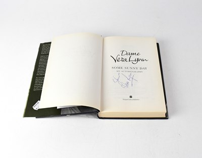 Lot 173 - DAME VERA LYNN; book, 'Some Sunny Day', signed...