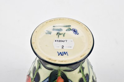 Lot 88 - MOORCROFT; a ginger jar and cover, height 16cm,...