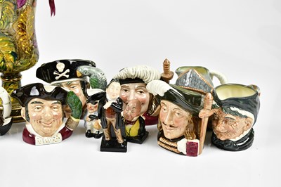 Lot 1531 - ROYAL DOULTON; ten assorted small character...