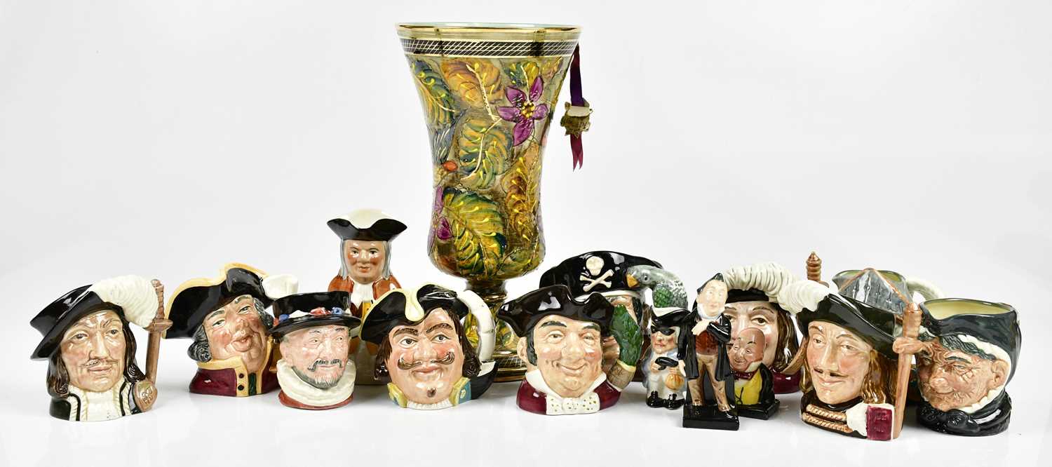 Lot 1531 - ROYAL DOULTON; ten assorted small character...