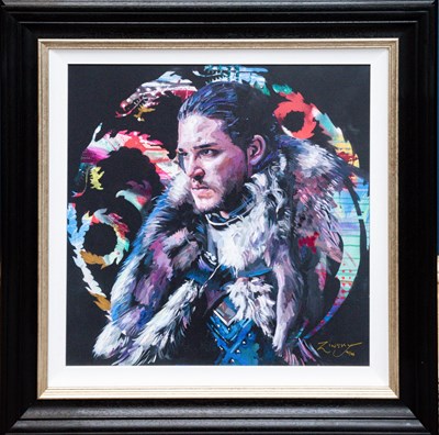 Lot 65 - ZINSKY; a signed limited edition textured...