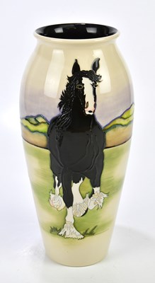 Lot 66 - KERRY GOODWIN FOR MOORCROFT; a large ovoid...