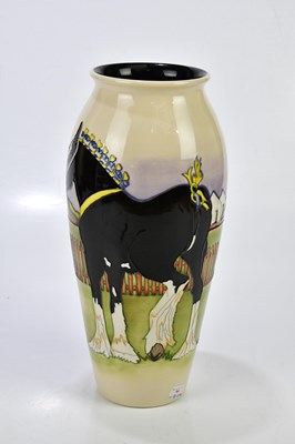 Lot 66 - KERRY GOODWIN FOR MOORCROFT; a large ovoid...